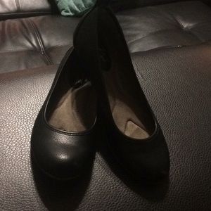 vintage 7 eight emma black flats